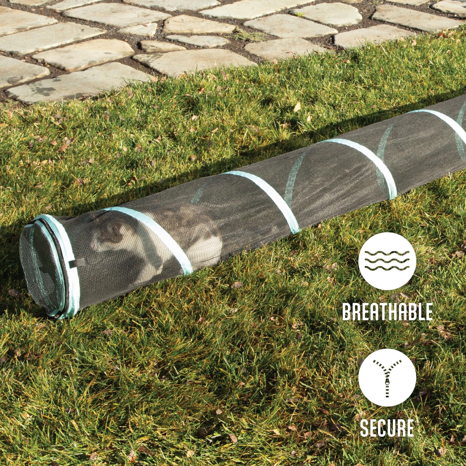 Kitty City Outdoor Play Tunnel 3 Metre, detail view